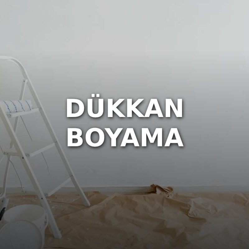 Dükkan Boyama